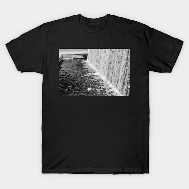 Hillard Art Museum Waterfall T-Shirt by chillbilldill